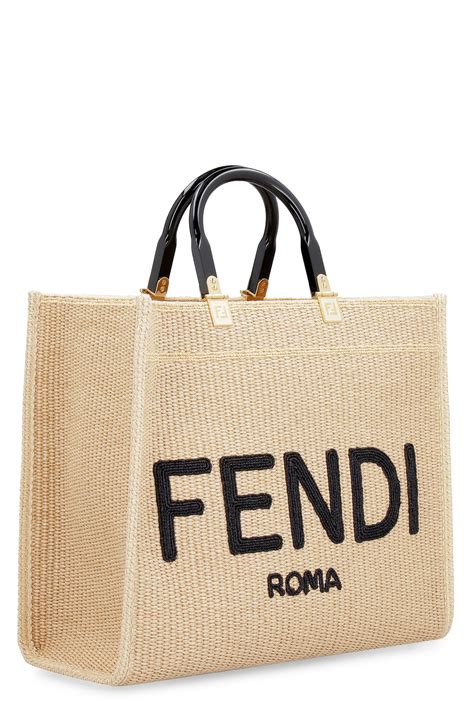 fendi raffia